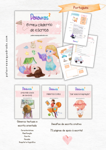 11 O meu caderno de escrita (3.º / 4.º ano)