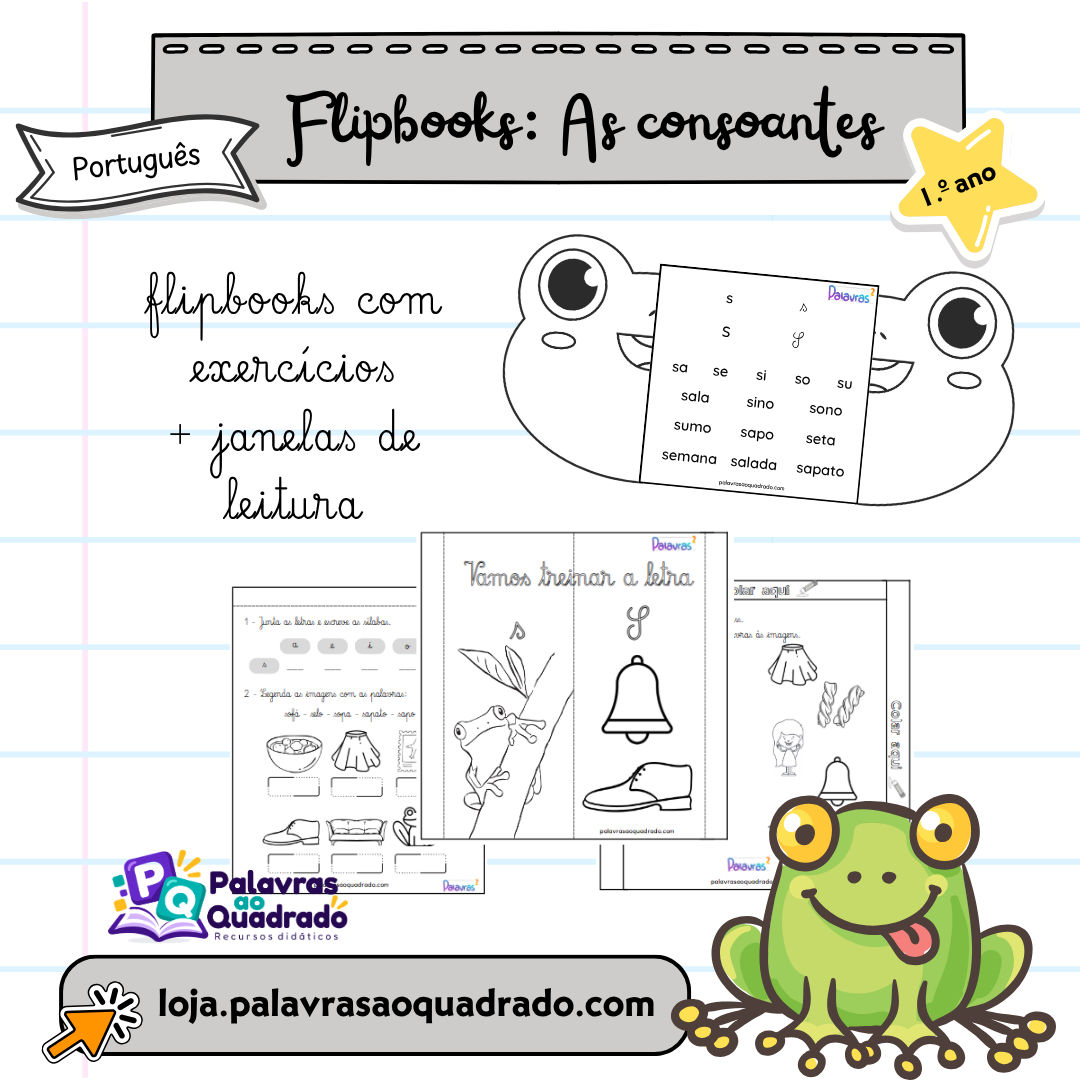 Flipbooks - consoantes