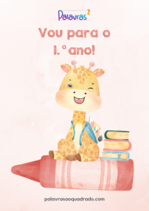 Vou para o 1.º ano!