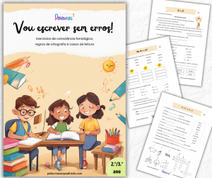 Packs – capas para a loja Ebook: Vou escrever sem erros!