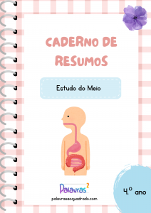 Caderno de resumos EM4 - Palavras ao Quadrado Caderno de resumos – Estudo do Meio (4.º ano)