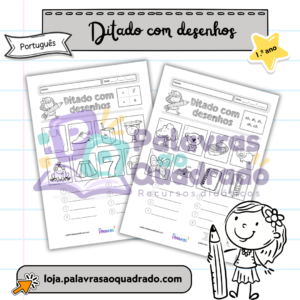Ditado com desenhos