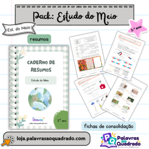 Pack 1 – EM3 – Caderno de resumos e fichas de consolidação