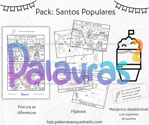 Pack: Santos Populares