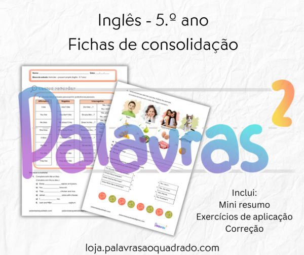 ING5 - Fichas de consolidação