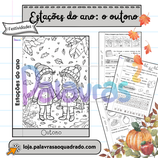 Esta&ccedil;&otilde;es do ano: o outono (flipbook)