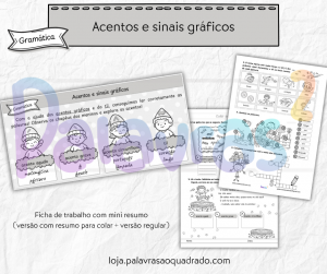Acentos e sinais gráficos
