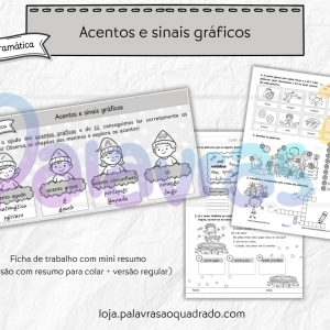 Acentos e sinais gráficos