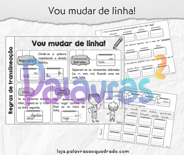 Vou mudar de linha! (Regras de translineação)