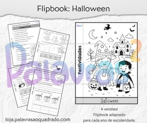 Halloween - O chapéu da bruxa (flipbook)