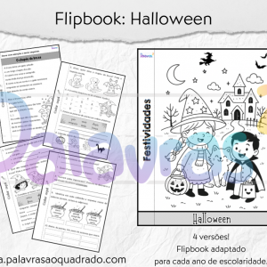 Halloween - O chapéu da bruxa (flipbook)