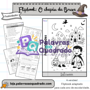FB pub geral (42) Halloween - O chapéu da bruxa (flipbook)