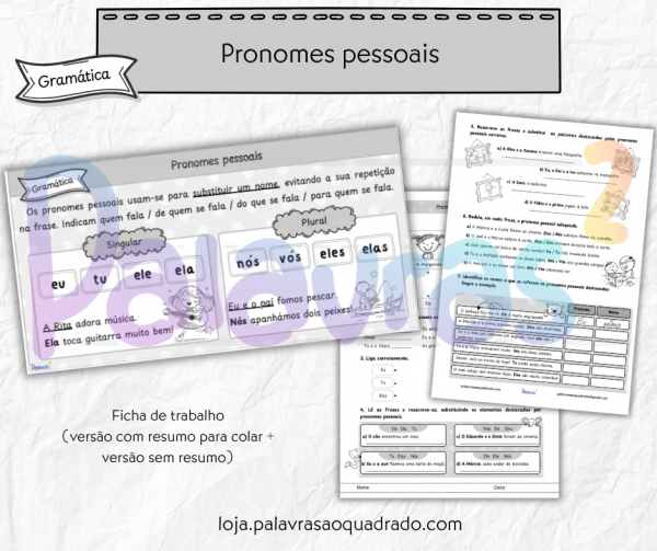 Pronomes pessoais