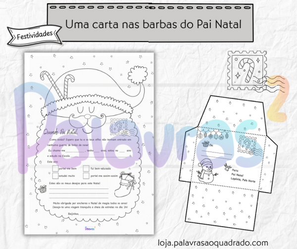 Uma carta nas barbas do Pai Natal