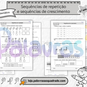 Sequências (de repetição e de crescimento)