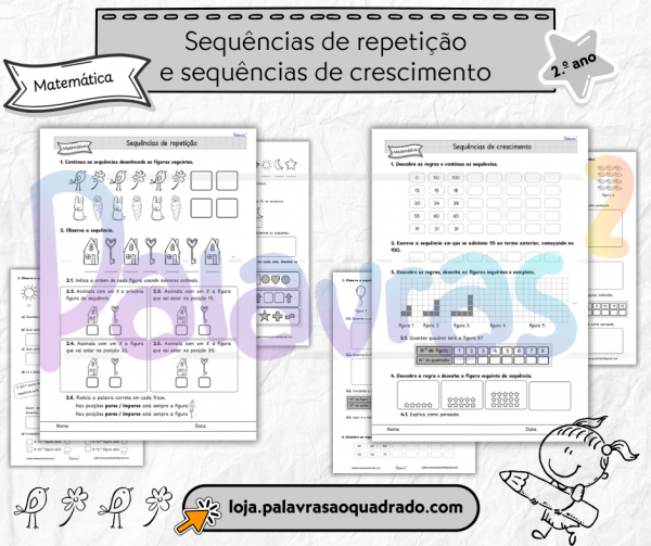 Sequências (de repetição e de crescimento)