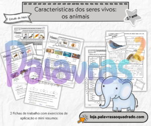 FB O corpo humano 2.º ano (4) Características dos seres vivos: os animais
