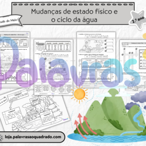 Ciclo da água - 2.º ano