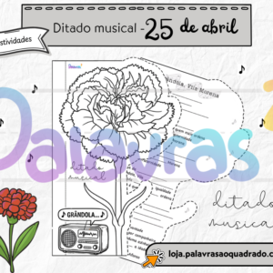 Ditado musical - 25 de abril