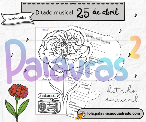 Ditado musical - 25 de abril
