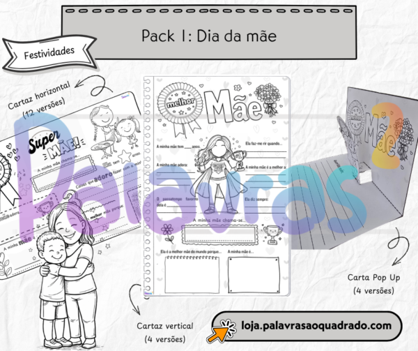 Pack 1 - Dia da mãe