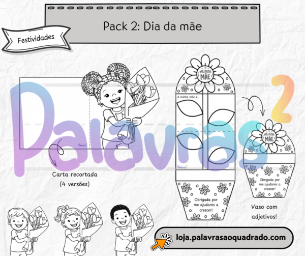 Pack 2: Dia da mãe