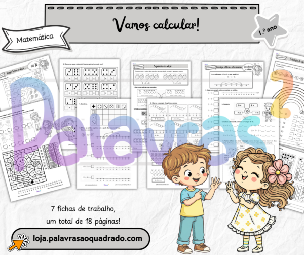 1.º ano - Vamos calcular!