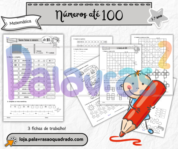 1.º ano - Números até 100