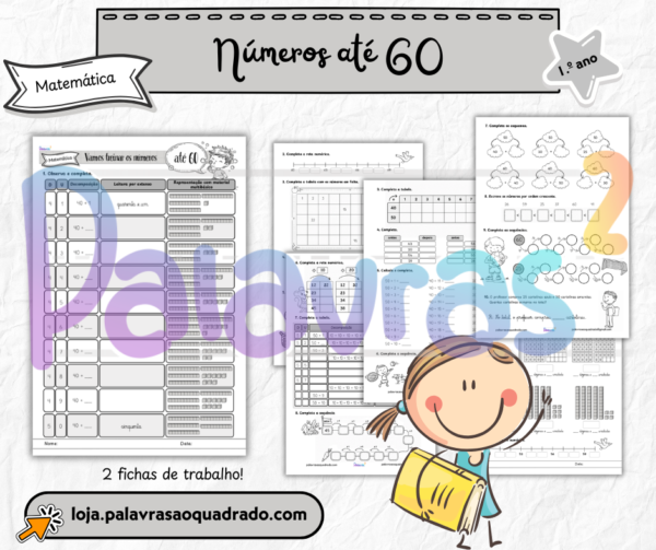 1.º ano - Números até 60