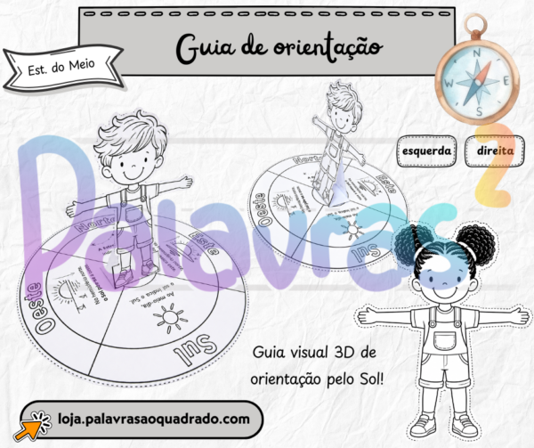 Guia de orientação pelo Sol