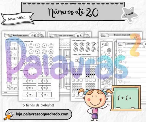 1.º ano - Números até 20