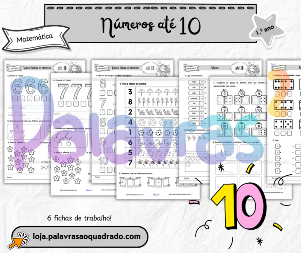 1.º ano - Números até 10