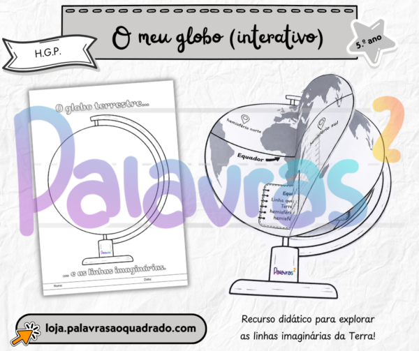 O meu globo (interativo)